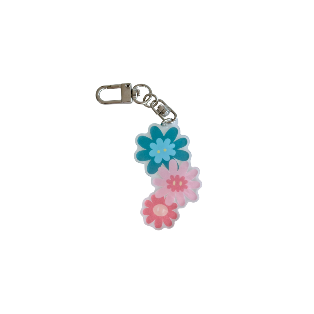 Flower keyring