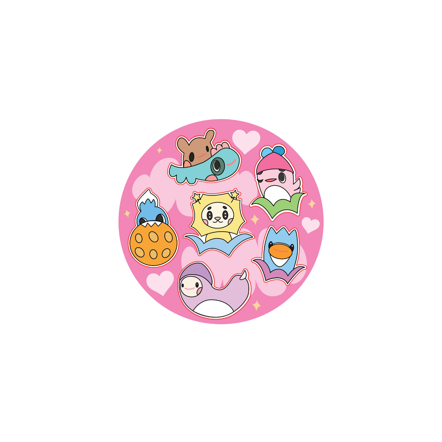 Sticker: Lionie in Wonder Space